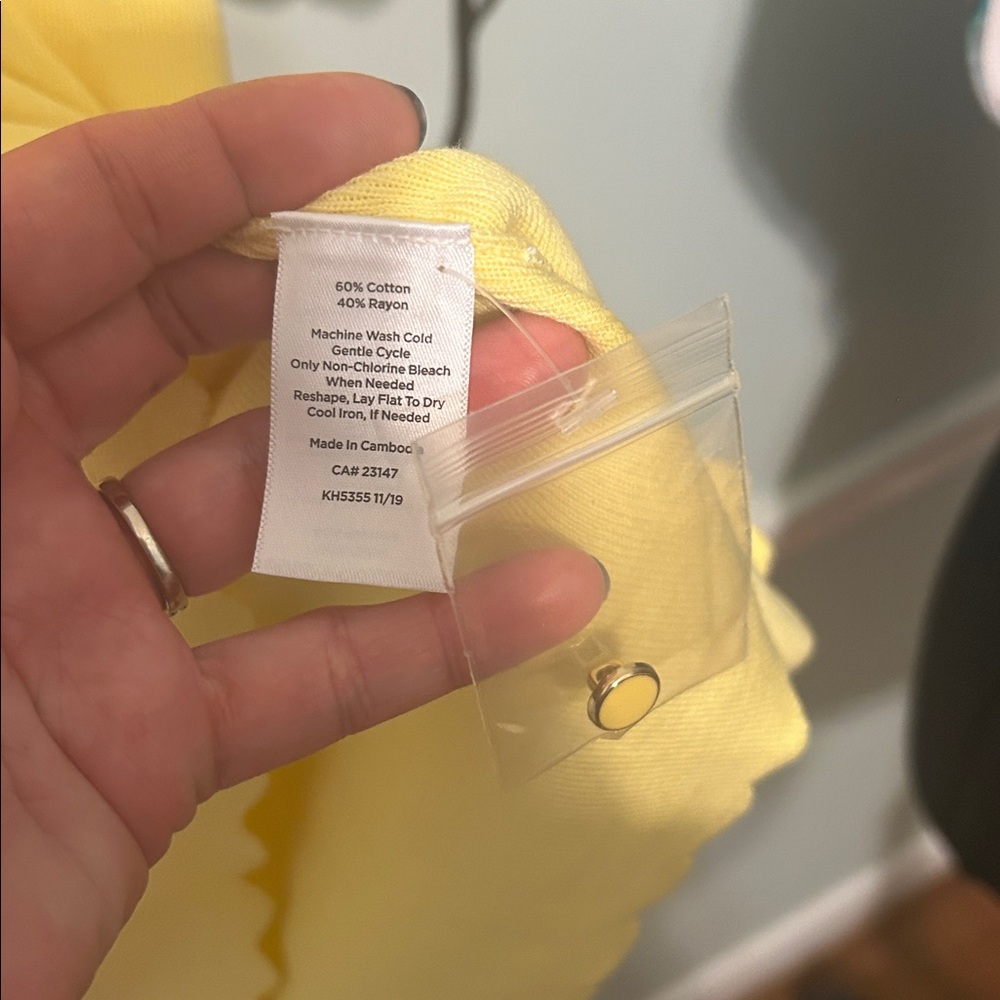 Talbots button down cardigan NWT - image 3